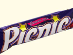Реклама шоколадки Picnic